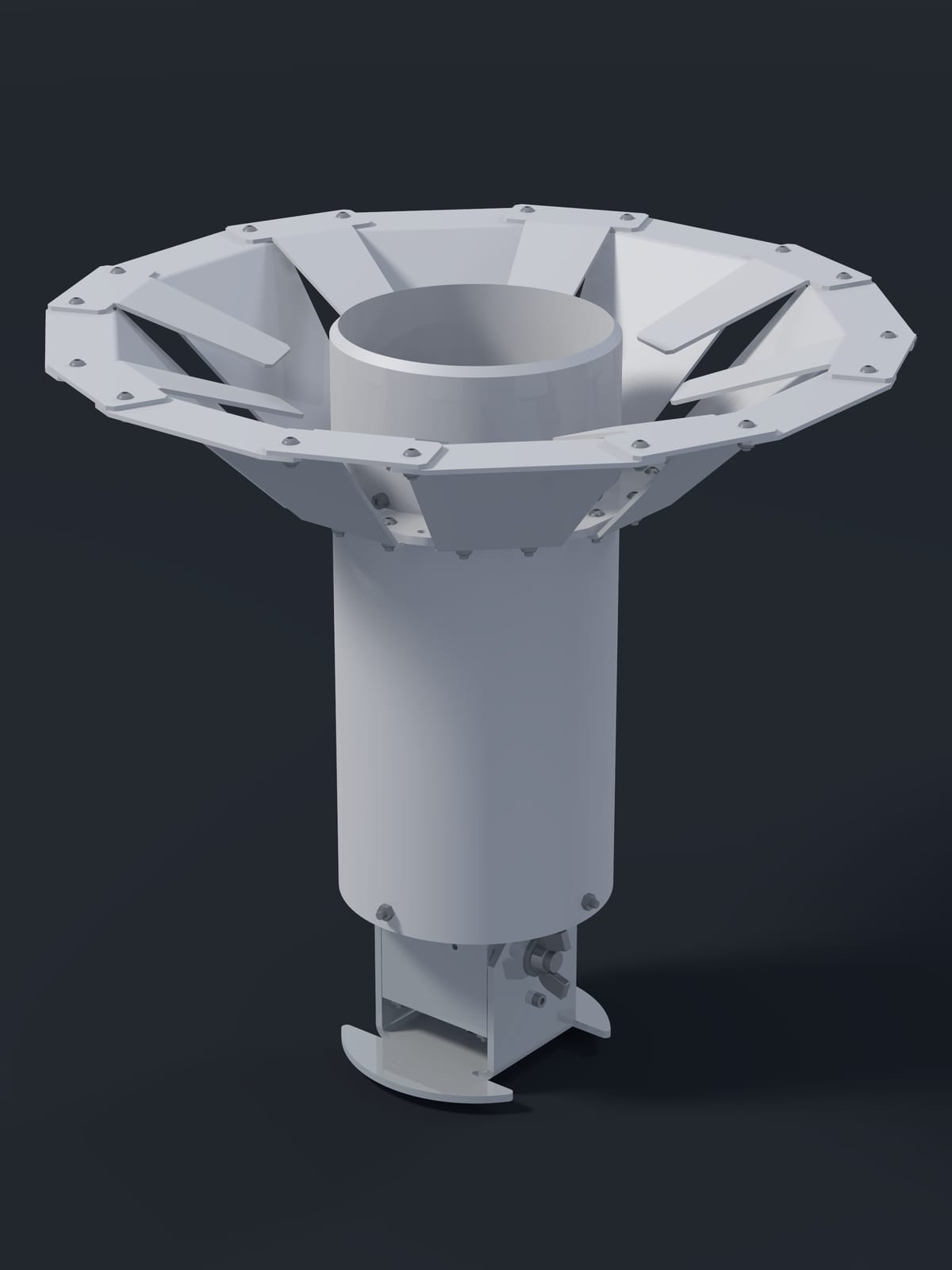 A 3-D model of the Midge v2 and its wind shield, to turn and zoom, its parts to take off.