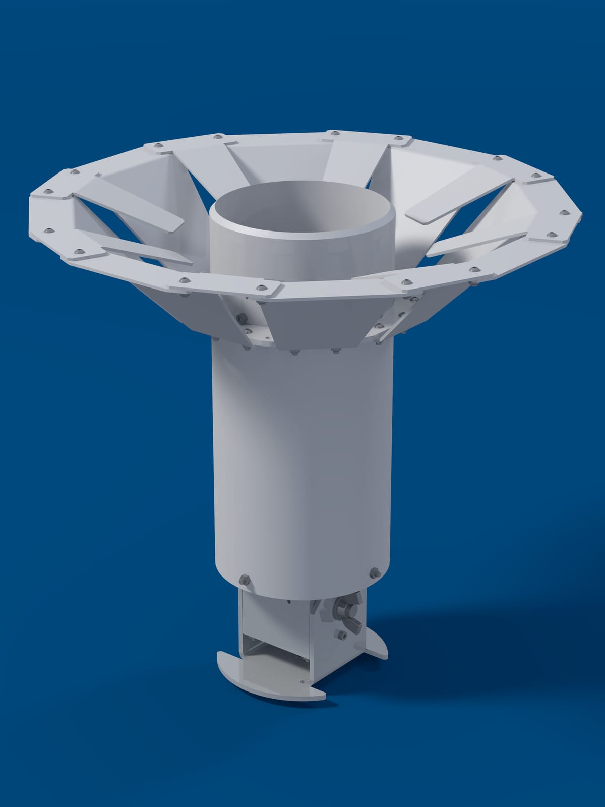 A 3-D model of the Midge v2 and its wind shield, to turn and zoom, its parts to take off.